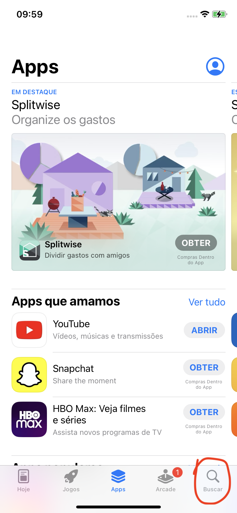 Abrir App Store