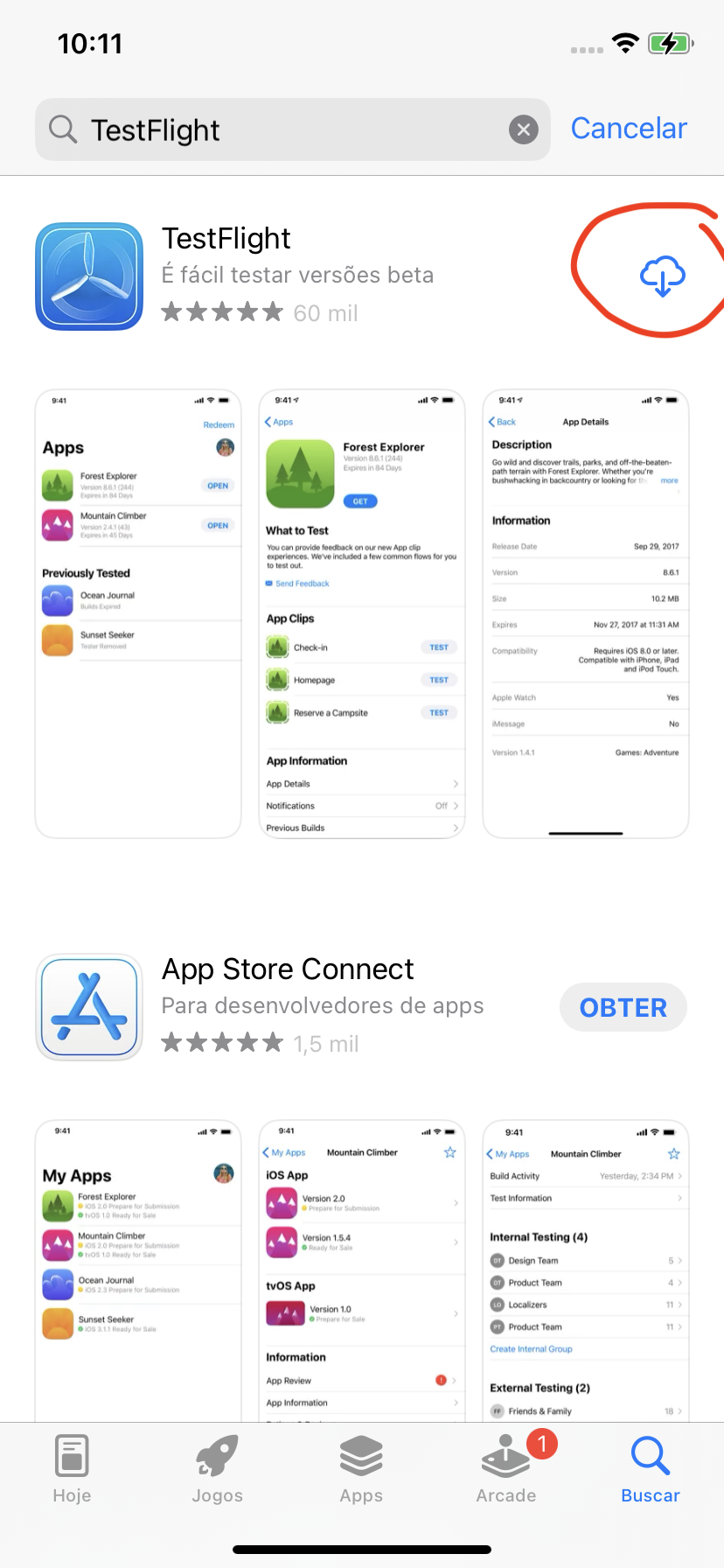 Obter TestFlight
